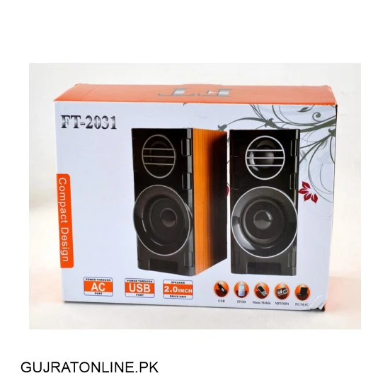 FT 2031 Speaker For PC Or Laptop Good Sound Quality